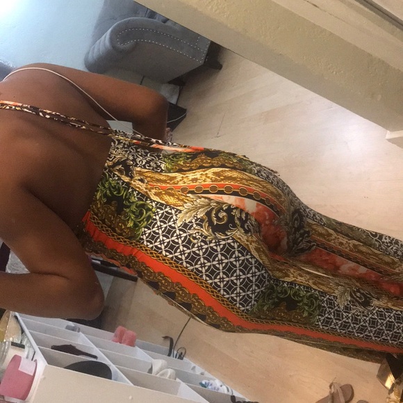 Sexy Versace Inspired Jumpsuit - Picture 3 of 4